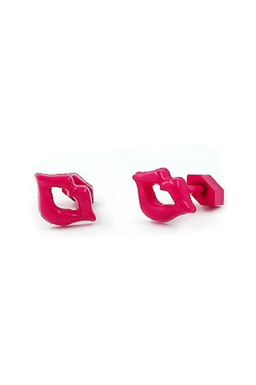 Earrings Pink Mouth - Gl03048