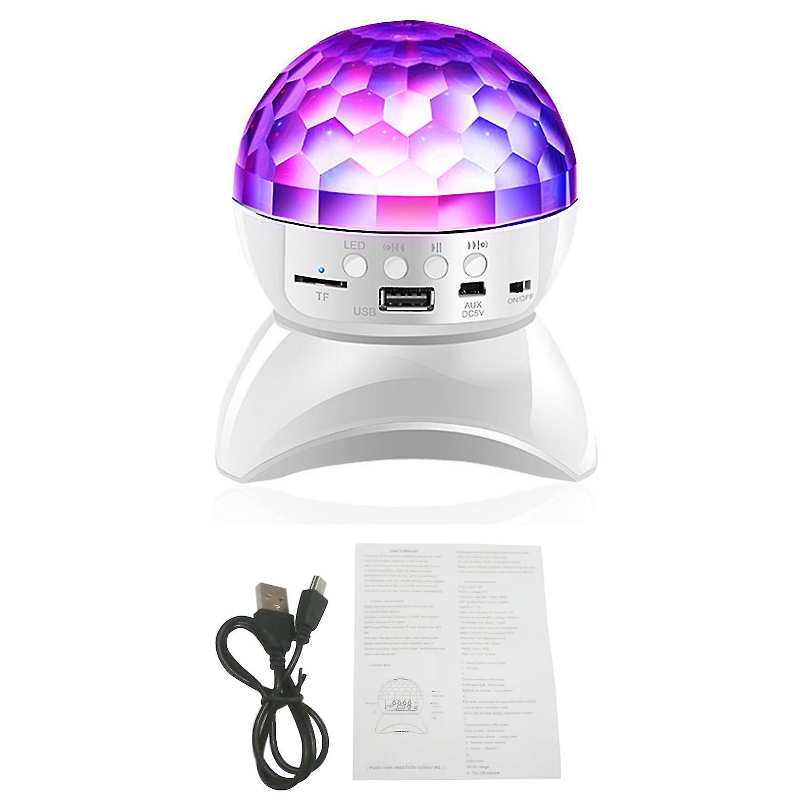 Wireless Speaker Lighting Mobile Stage Light Mini Colorful Small Speaker