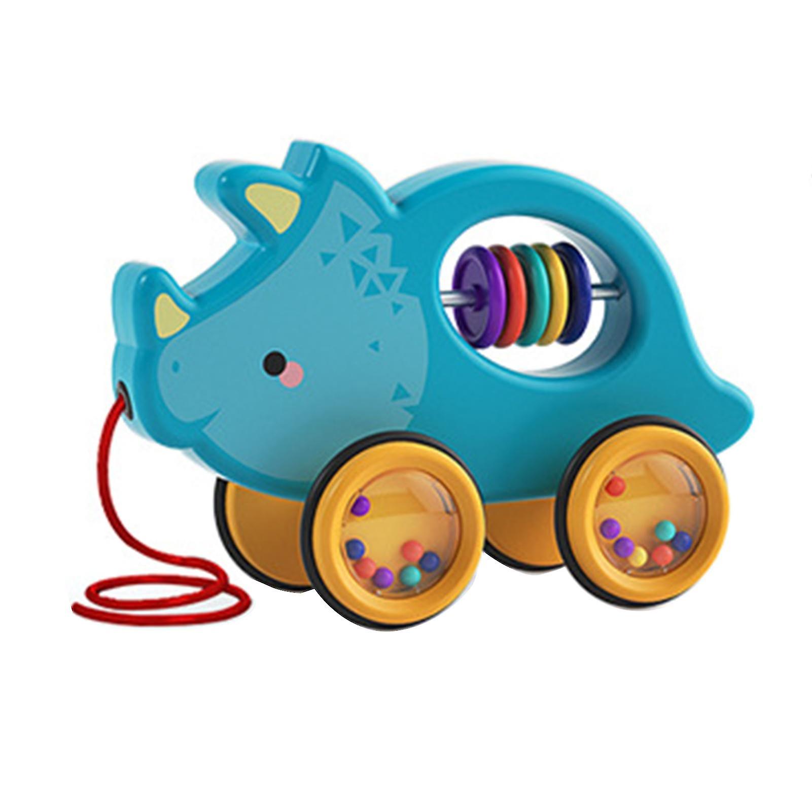 Learn Walk Kids Pull Along Toy For Toddlers Developmental Fun With Drawstring