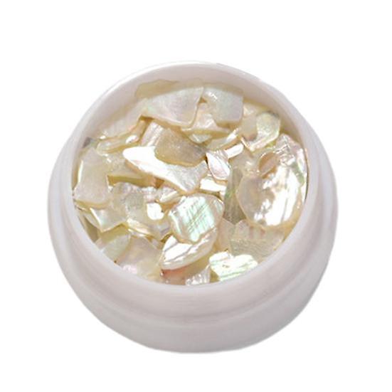 Nail Ornaments Irregular Abalone Sequins 3D Effect Thin Slices Stylish Manicure Craft Supplies