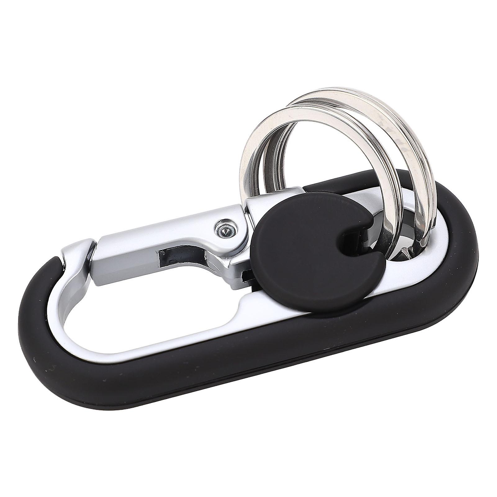 Double Ring Keychain Heavy Duty Spring Snap Men Car Keychain for Socket Wrench Screwdriver 