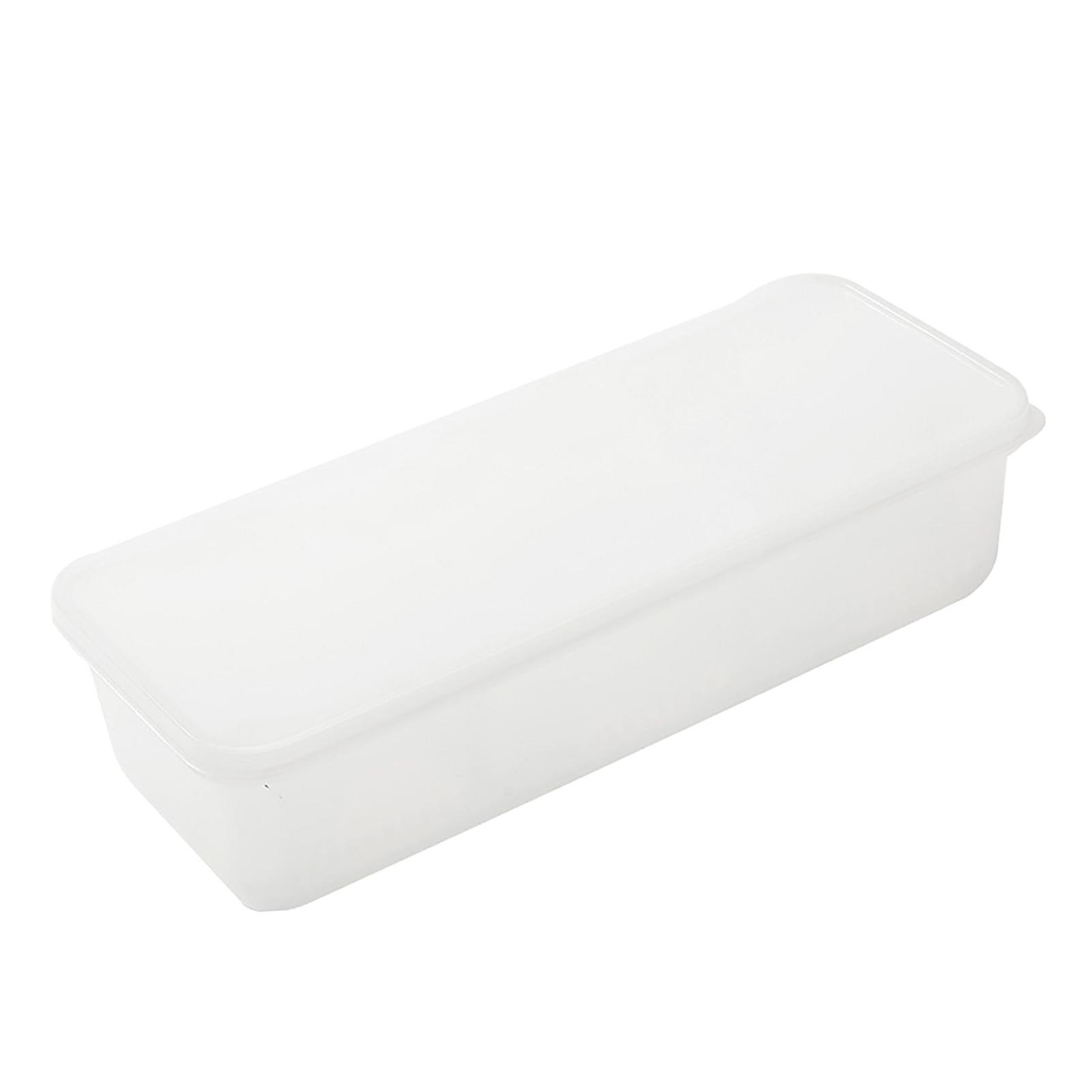 Food Storage Container with Sealed Lid Drainer 3 Compartments Divided Refrigerator Fridge Organizer for Onion Ginger Scallion