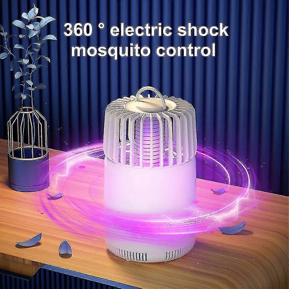 Lâmpada Elétrica GYFDYM para Mosquitos com Luz UV para Quarto Recarregável Usb