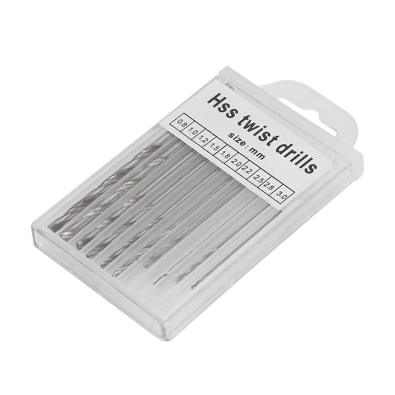 Professional Twisted Drill Bit Hand Drill Bit Watch Repairing Processing Tool Accessory Set