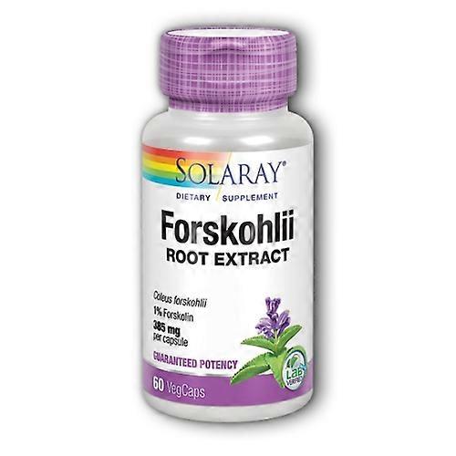 Solaray Forskohlii ، 385 مجم ، 60 كبسولة (عبوة من 1)