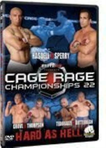 Cage Rage 22 Hard As Hell DVD - Bölge 2