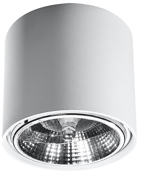 Sollux TIUBE SL.0695 Surface Mounted Downlights Round Flush Light White GU10