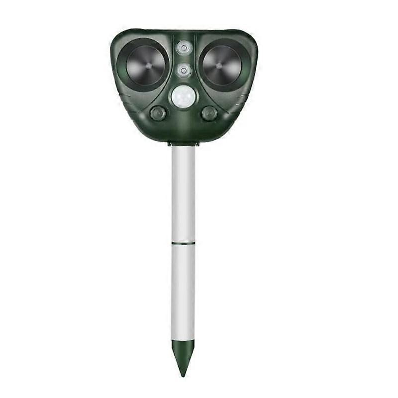 Solar Ultrasonic Animal Driving Device,Solar Energy Repeller,Mole Repeller,Scare Away Wild Animals Like Deer Raccoon