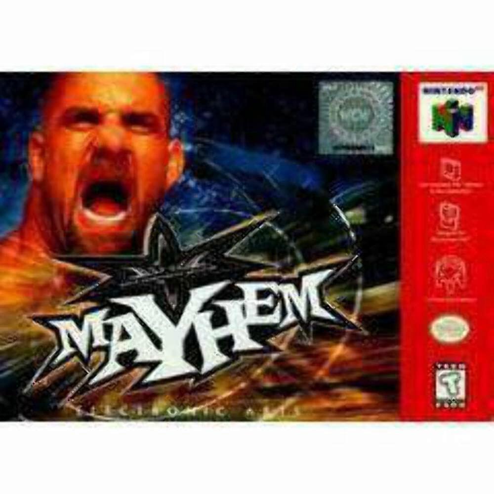 Wcw Mayhem Game - PC CD - Nytt och förseglat