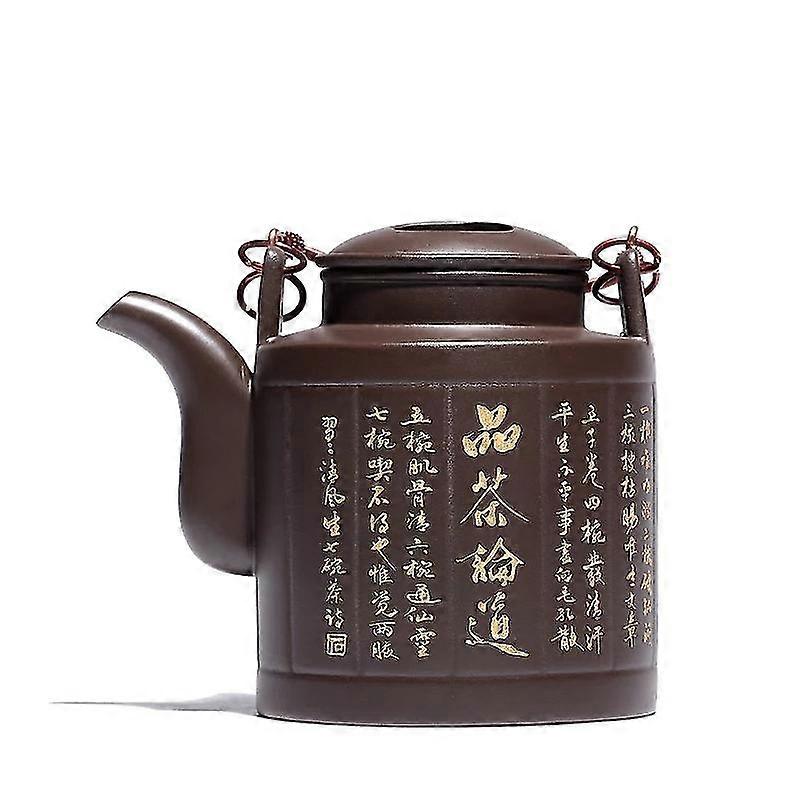 capacity purple clay kung kettle creative teaware large chinese