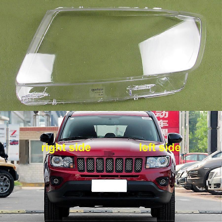 For Jeep Grand Cherokee 2011 2012 2013 Lampshade Headlamp Cover Lamp Shell Mask Headlight Shade Plexiglass Replace Lens