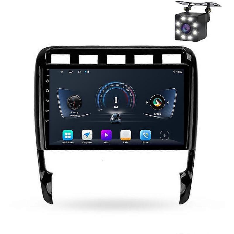 For Porsche Cayenne I 1 9PA 2002-2010 Car Radio Multimedia Video Player Carplay GPS