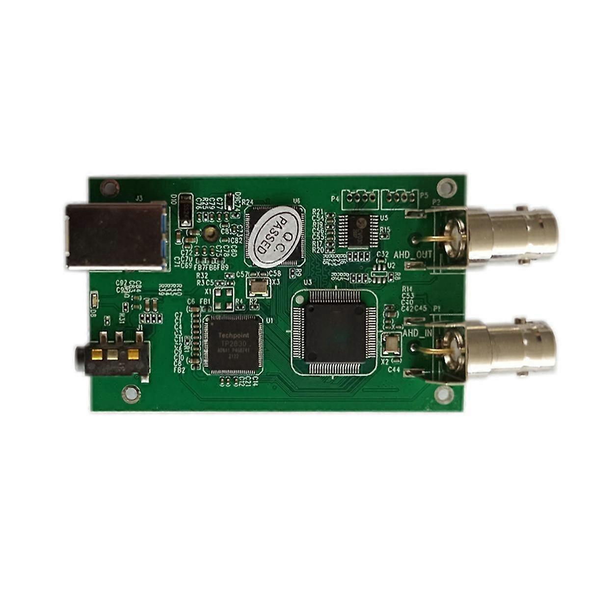 AHD CVBS CVI TVI para USB Video Converter AHD Audio Video Capture Card Module 1080P Analog HD Drive F