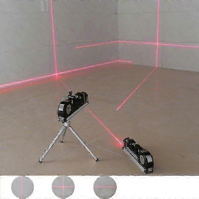 Infrared Laser Level Cross Line Measure Tape Multifunction Tools