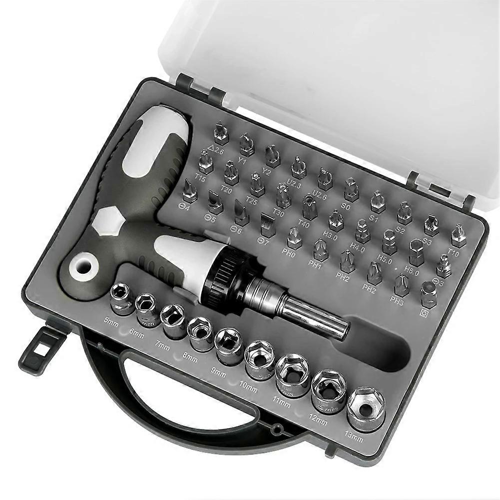 41-in-1 Multifunctional Ratchet Screwdriver Set High Hardness Socket Screwdriver Bit