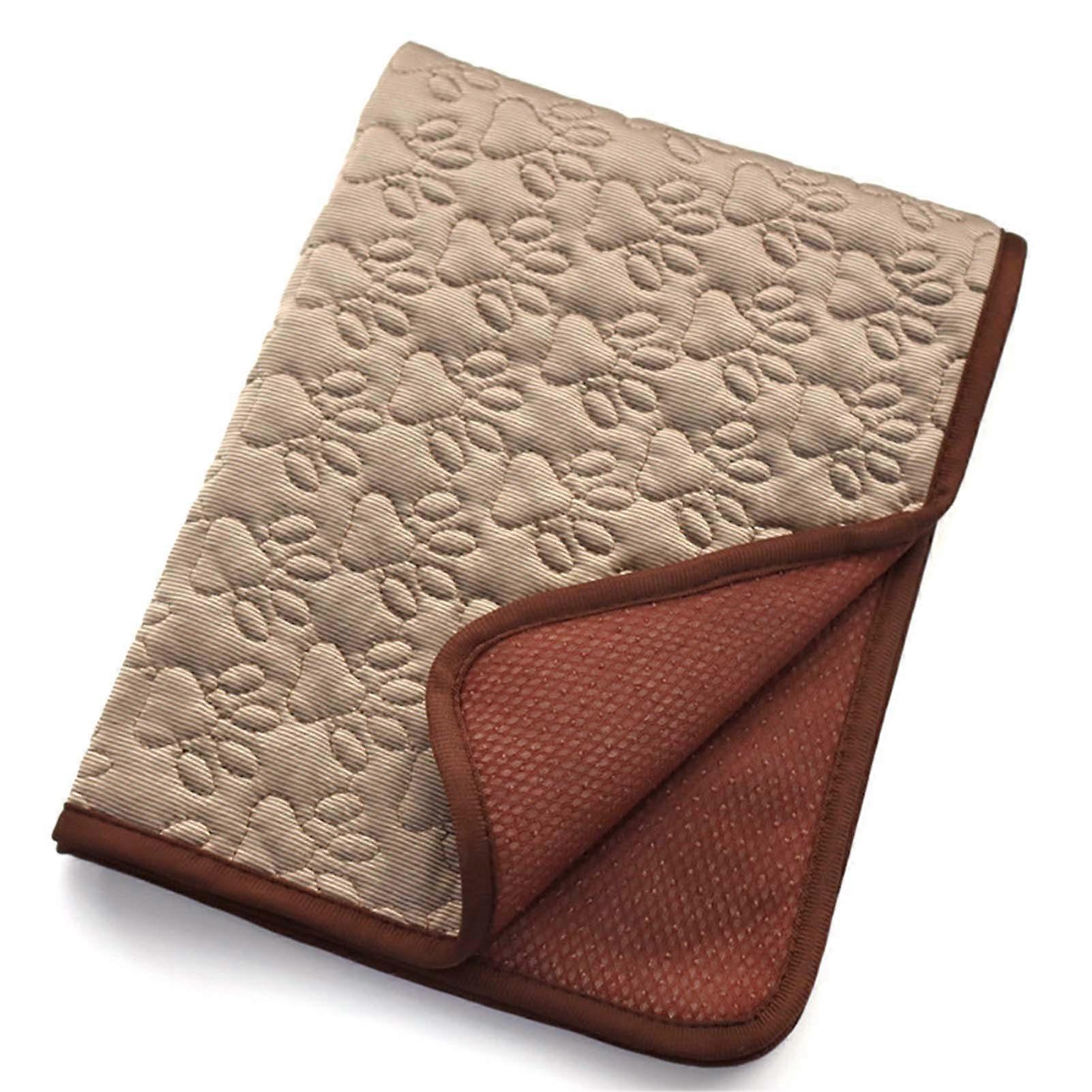 Dog Cat Cooling Mat Breathable Cat Dog Sleeping Pad Comfortable Non Slip Cat Bed Mat