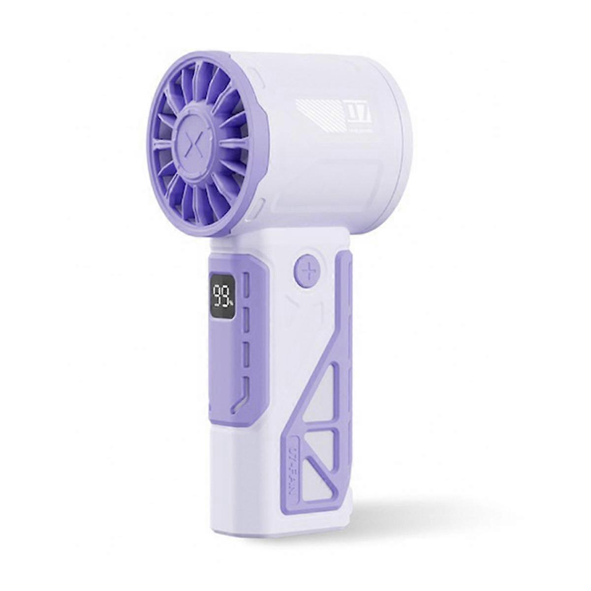 Handheld Turbo Fan 100 Speed Adjustable Outdoor Portable High Speed Fan Fast Cooling Fan Silent Fan