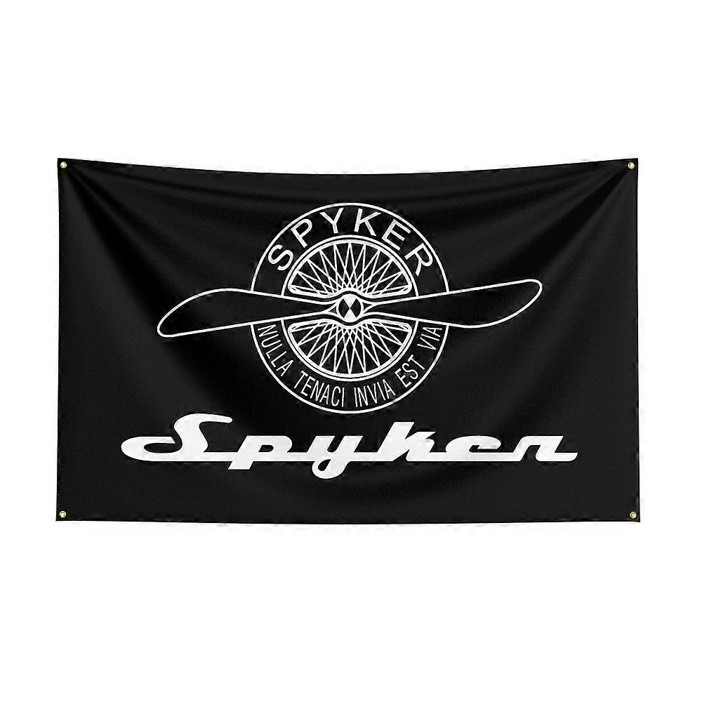 90x150cm Spykers Flag Polyester Printed  Car Banner For Decor