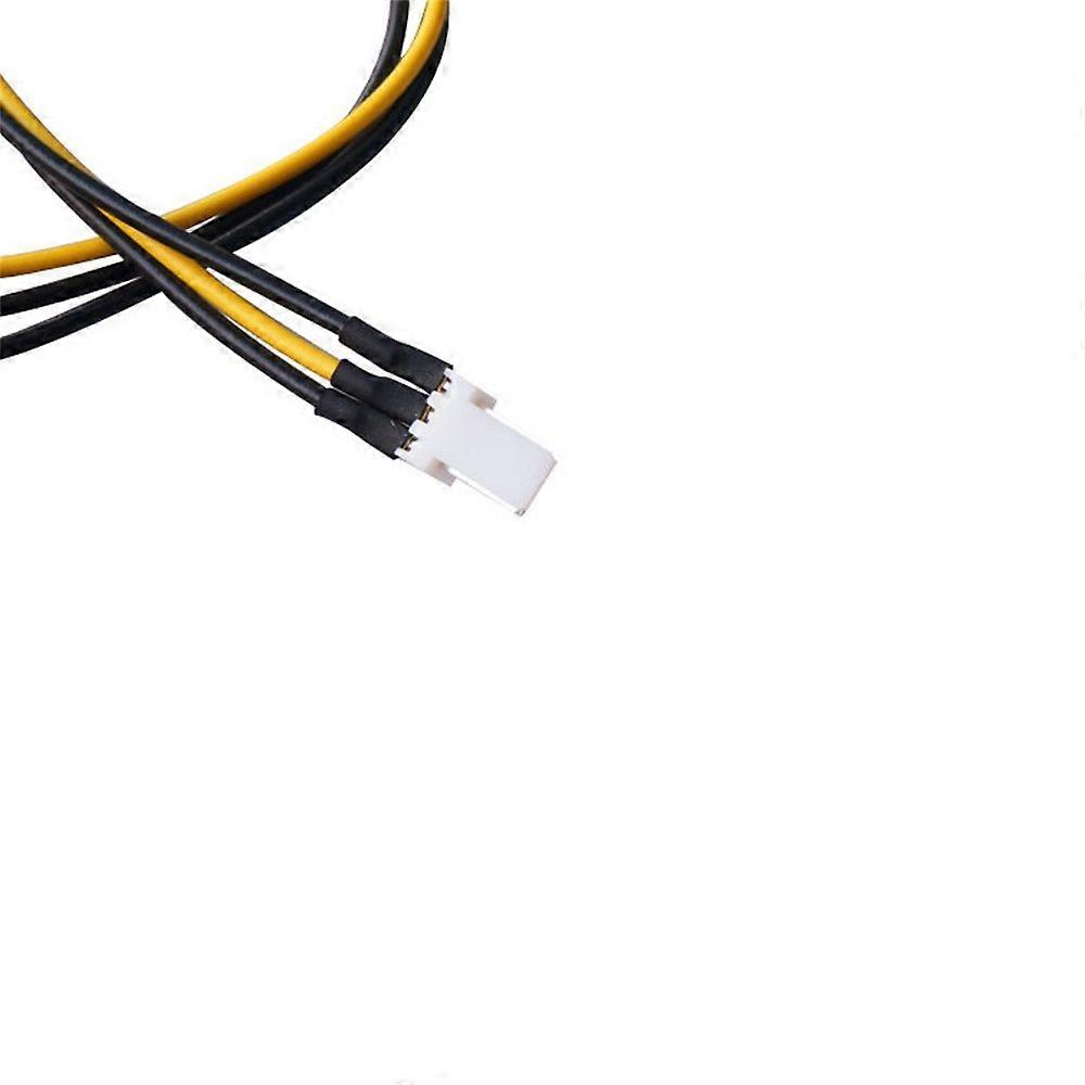 4-Pin Molex/IDE to 3-Pin for CPU/Chasis/Case Fan Power Connector Cable Adapter