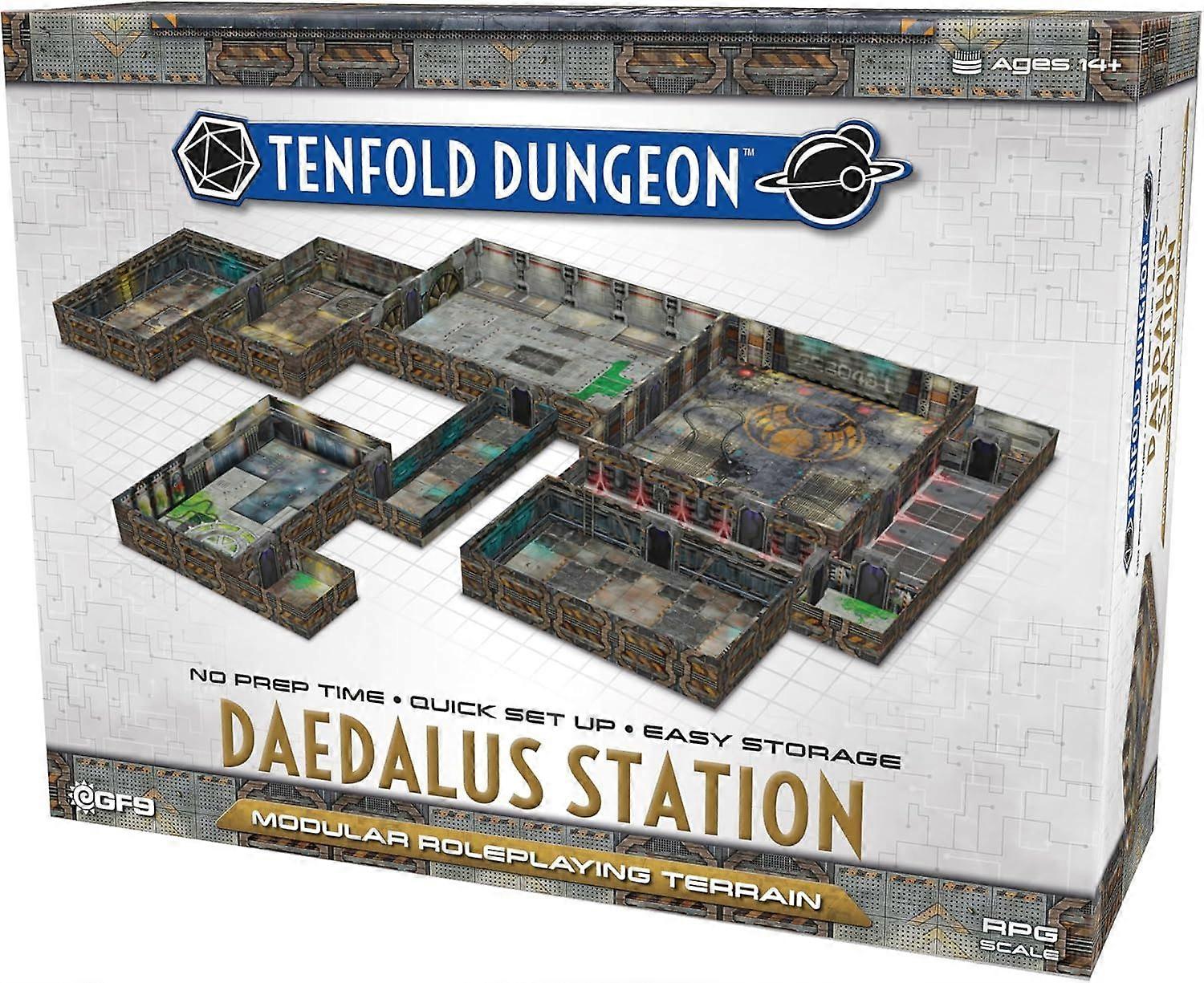 Tenfold Dungeon Daedalus Station Board Game