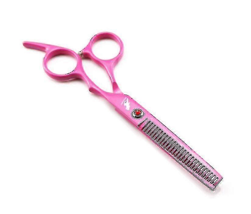 Pink Professional 6.0 Inch Hair Cutting Scissors Japan 440c Steel Sharp Straight Scissor