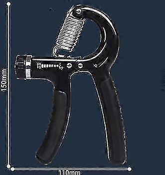 2pcs Wrist Strengthener Forearm Exerciser Hand Developer (black)