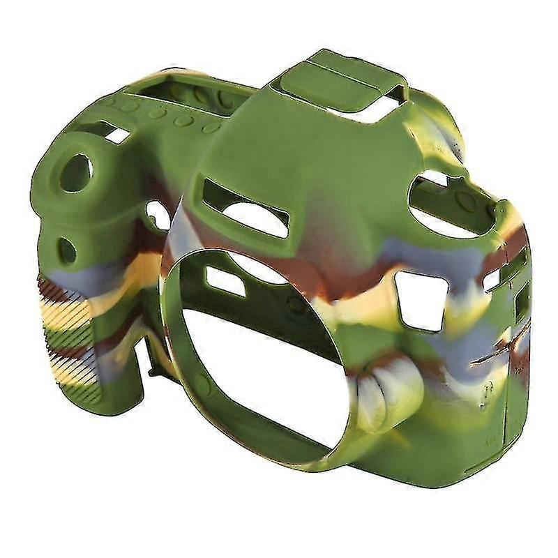 Puluz Soft Silicone Protective Case For Canon Eos 6d(camouflage)