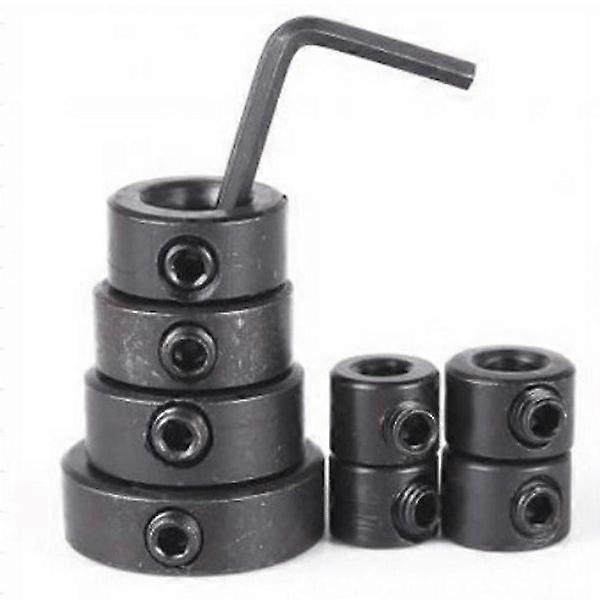 Drill Depth Stop 8 Pcs Depth Stop Drill Bit Positioner Ring Collar Ring Position