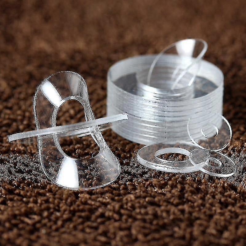 Laveuses en nylon, isolation transparente de joint en plastique dur doux