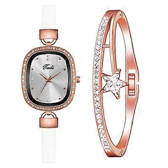 Women Fashion Watch Clock Leather Strap  Casual Dress Wrist Crystal
