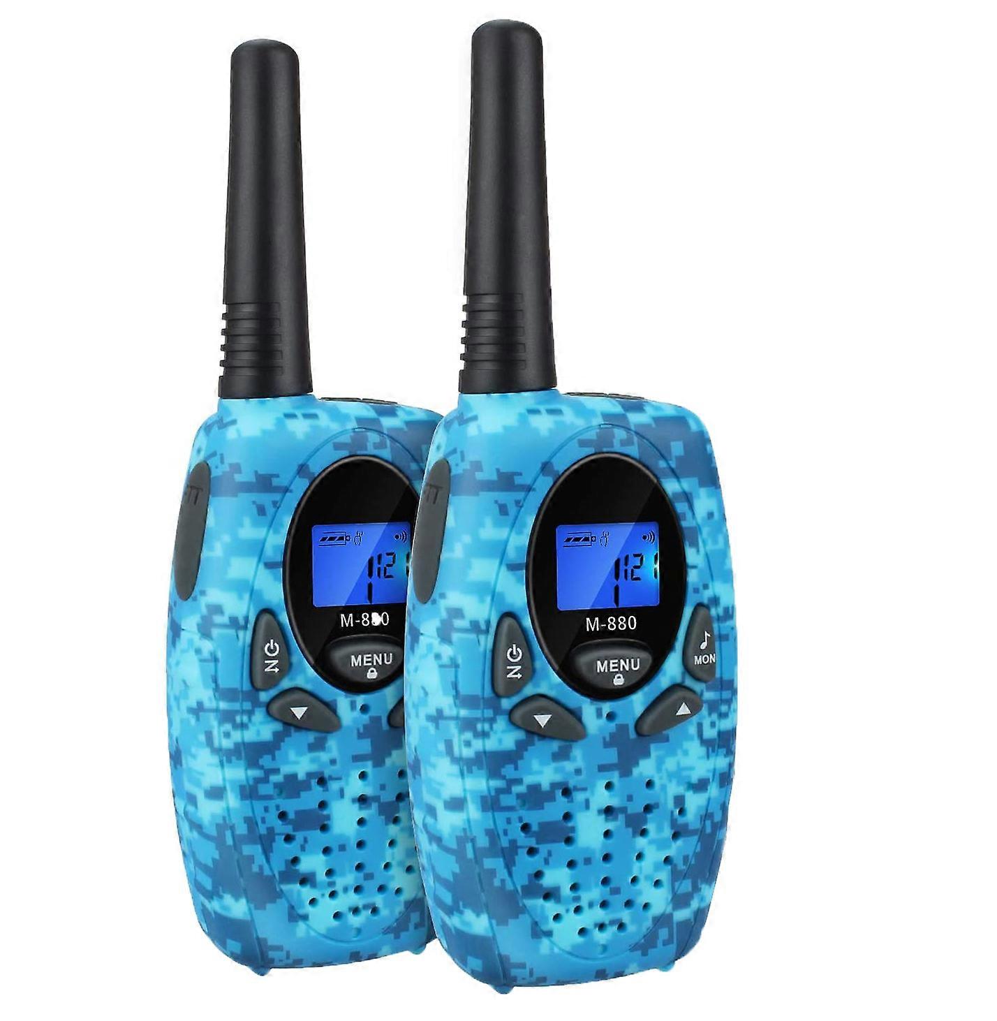 Barnas Walkie Talkie med lader og batterier