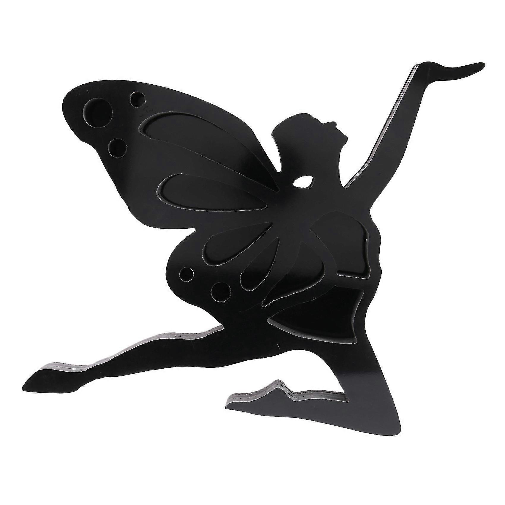 Crystal Display Shelf Leaping Faerie Shelf Wall Shelf Faerie Shelf Essential Oil Display Stand Blac