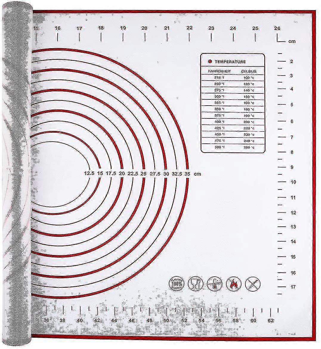 Silicone Baking Mat, Non-stick Baking Non-slip Roll-out Mat For Dough