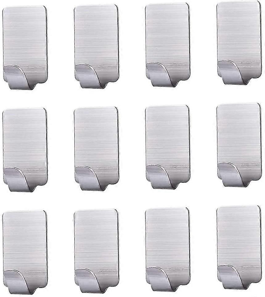 Hooks Stainless Self-adhesive, Towel Hooks Clothes Hooks Wall Hooks