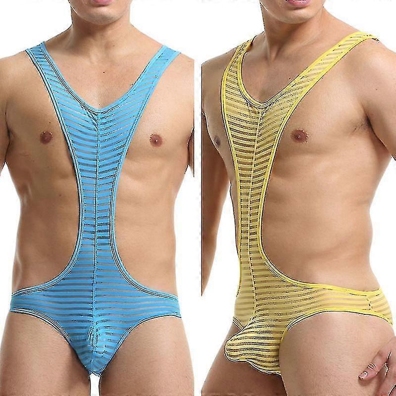 גברים סקסי קרח משי משי מפוספס חוף סקסי G-string סקסי