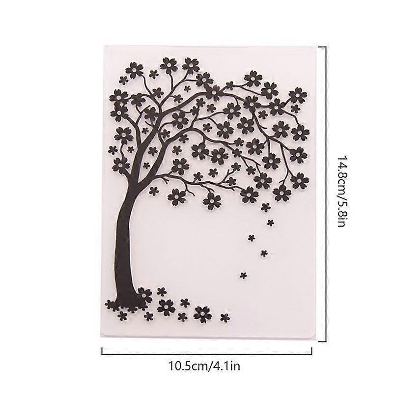 1PC 3D Texture Template DIY Scrapbooking Embossing Folder Paper Craft Flower Background Photo Album
