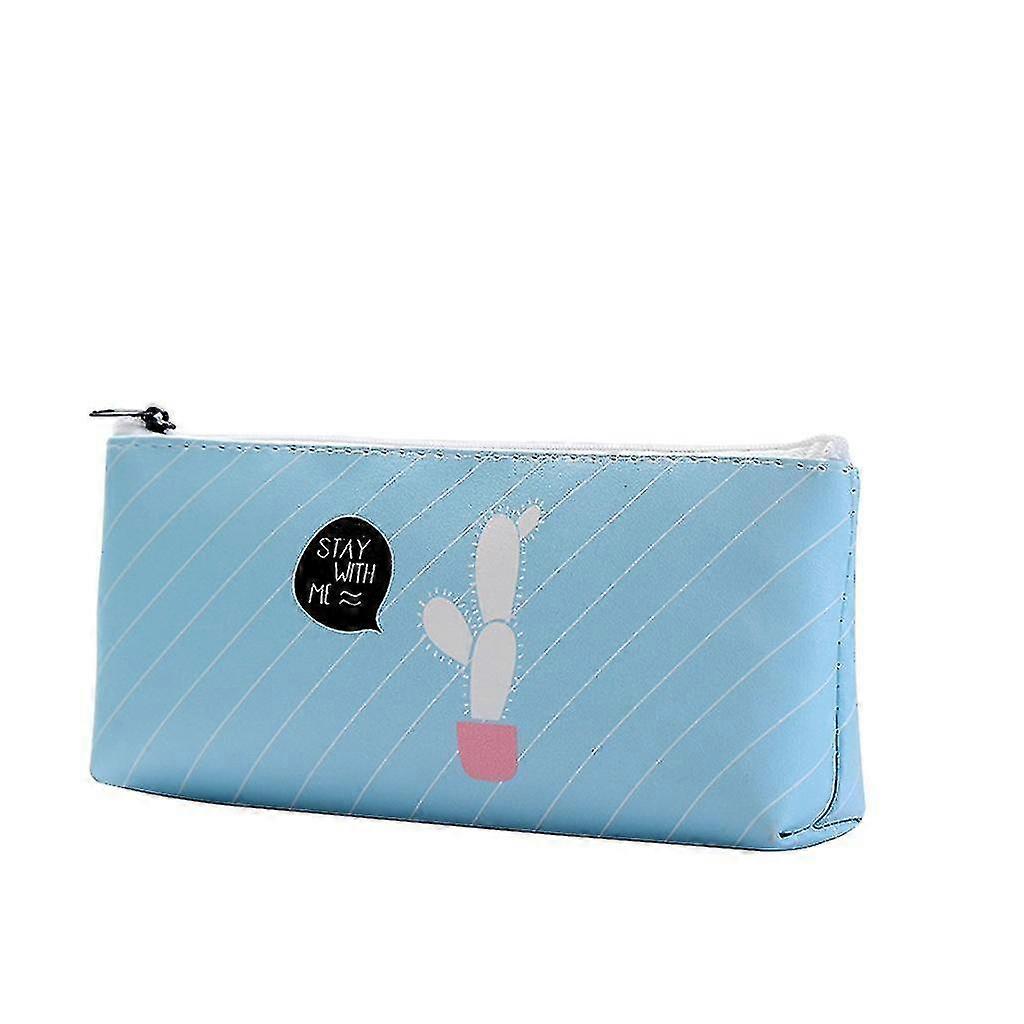Cute Cartoon New Learning Stationery Creative Cactus Pencil Case