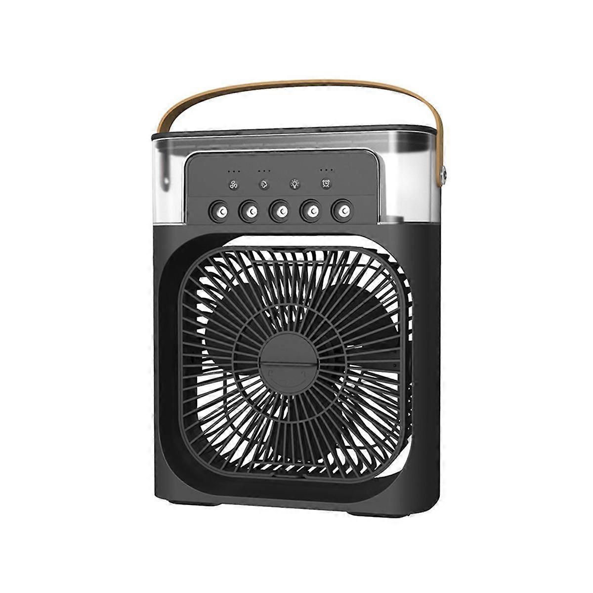 Portable Air Conditioner Personal Desktop 5-Hole Spray Air Cooing Rechargeable Quiet Table Fan Offi