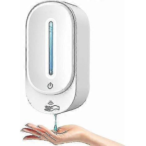 Automatyczny naścienny dozownik mydła w żelu wodno-alkoholowym do mydła w płynie do rąk Dozownik bezdotykowy 350 ml czujnik podczerwieni