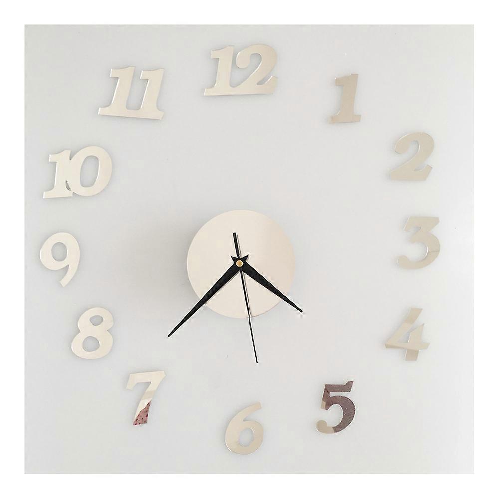 Digit Mirror Casual Zegar ścienny Deocration