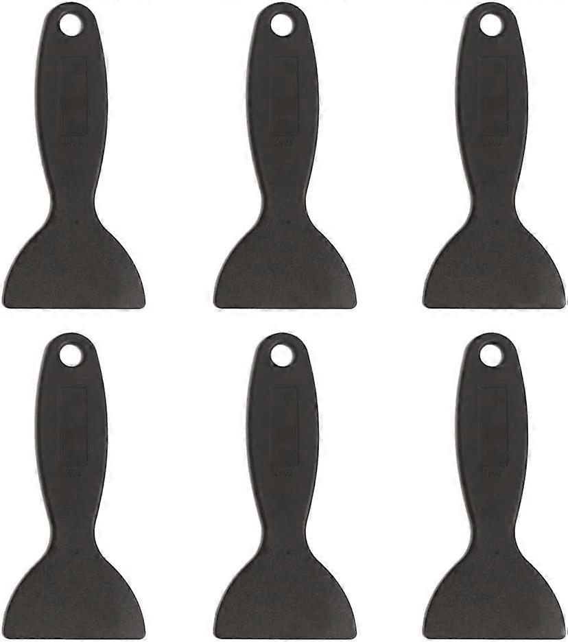 6Pcs Plastic Spatula Plastic Scraper Tool Car Squeegee Window Film Squeegee Vinyl Film Wrap Cleaner Scraper Air Bubble Remover Sticker Installation To