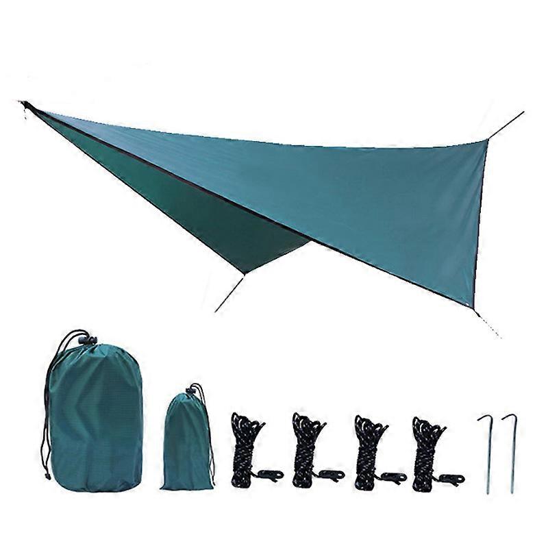 Capota de sol verde escuro