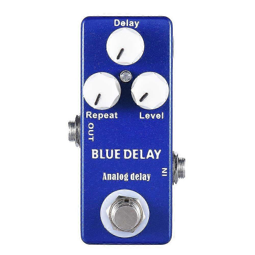Deep Blue Delay Mini Gitarre Effektpedal True Bypass