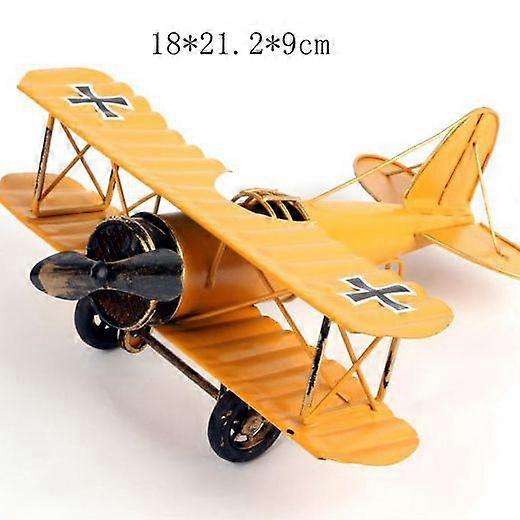 Decorațiuni retro de avion, modele rafinate de avioane retro, ambarcațiuni retro biplane, decorațiuni pentru casă, decorațiuni pentru cafenele