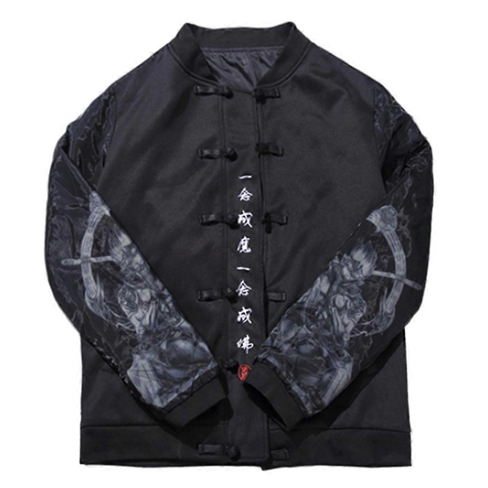 Vintage Jacket Board Button Embroidered Coat