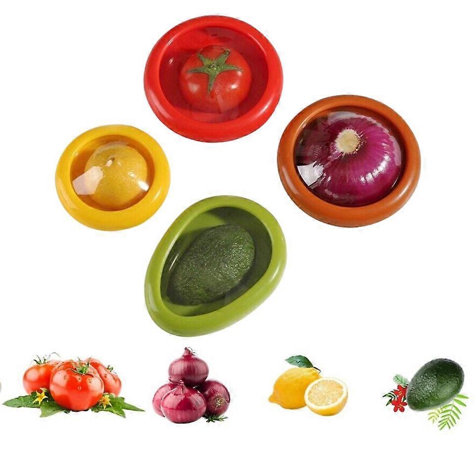 Avocado Saver and Tomato Holder - Reusable Storage Containers for Fridge,100% New