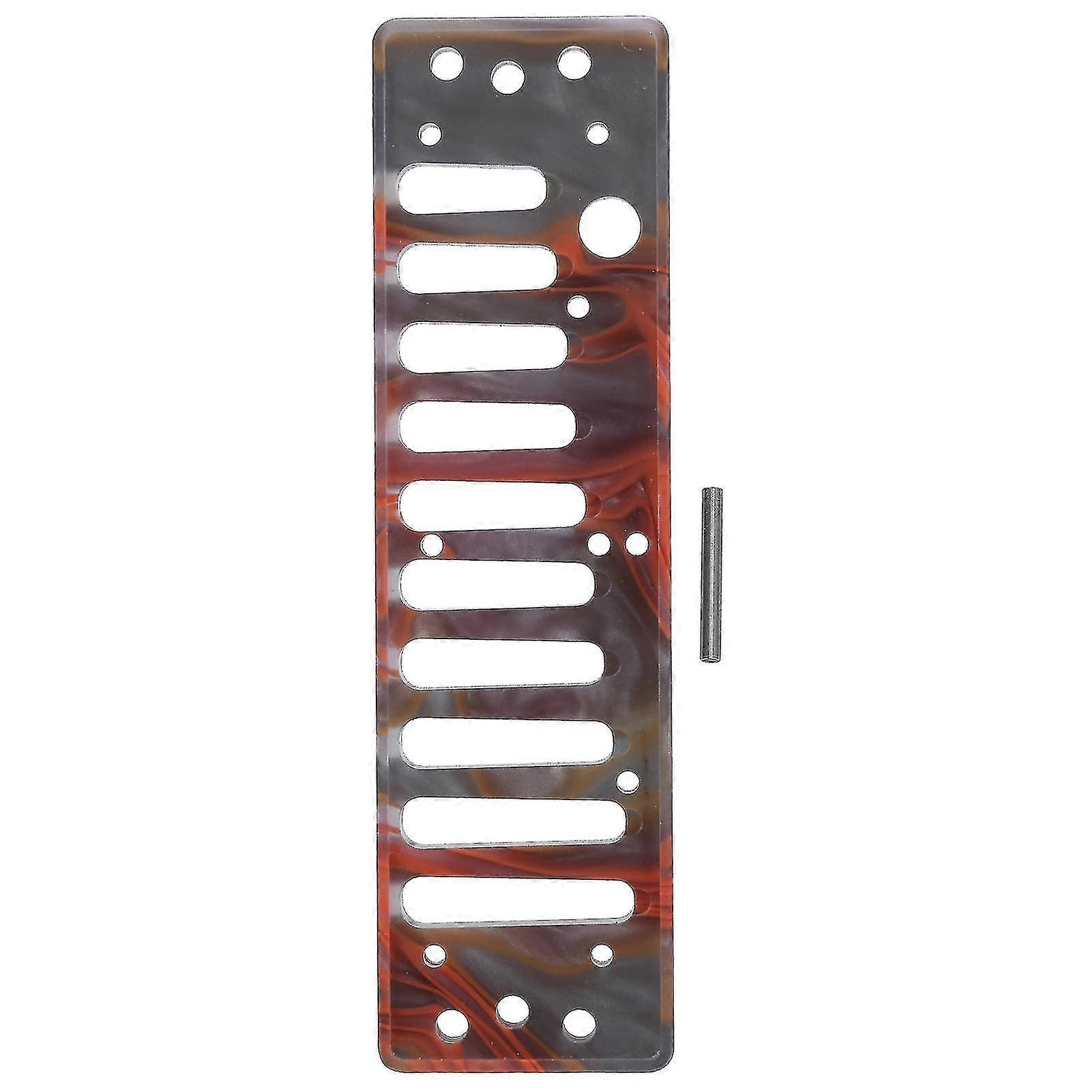 SP20 Amber 10 Holes Acrylic Harmonica Comb - Musical Instrument Accessory