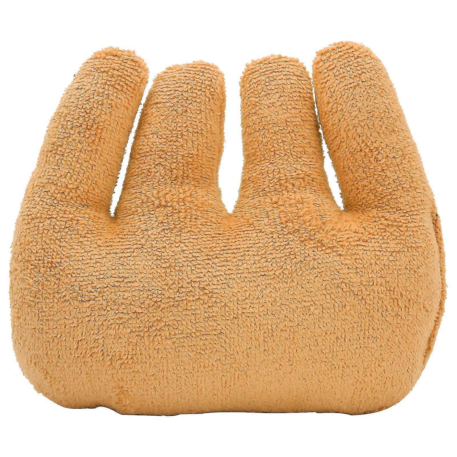 Finger Rehabilitation Training Device Hand Contracture Cushion Finger Separator Palm Grips Light Tan