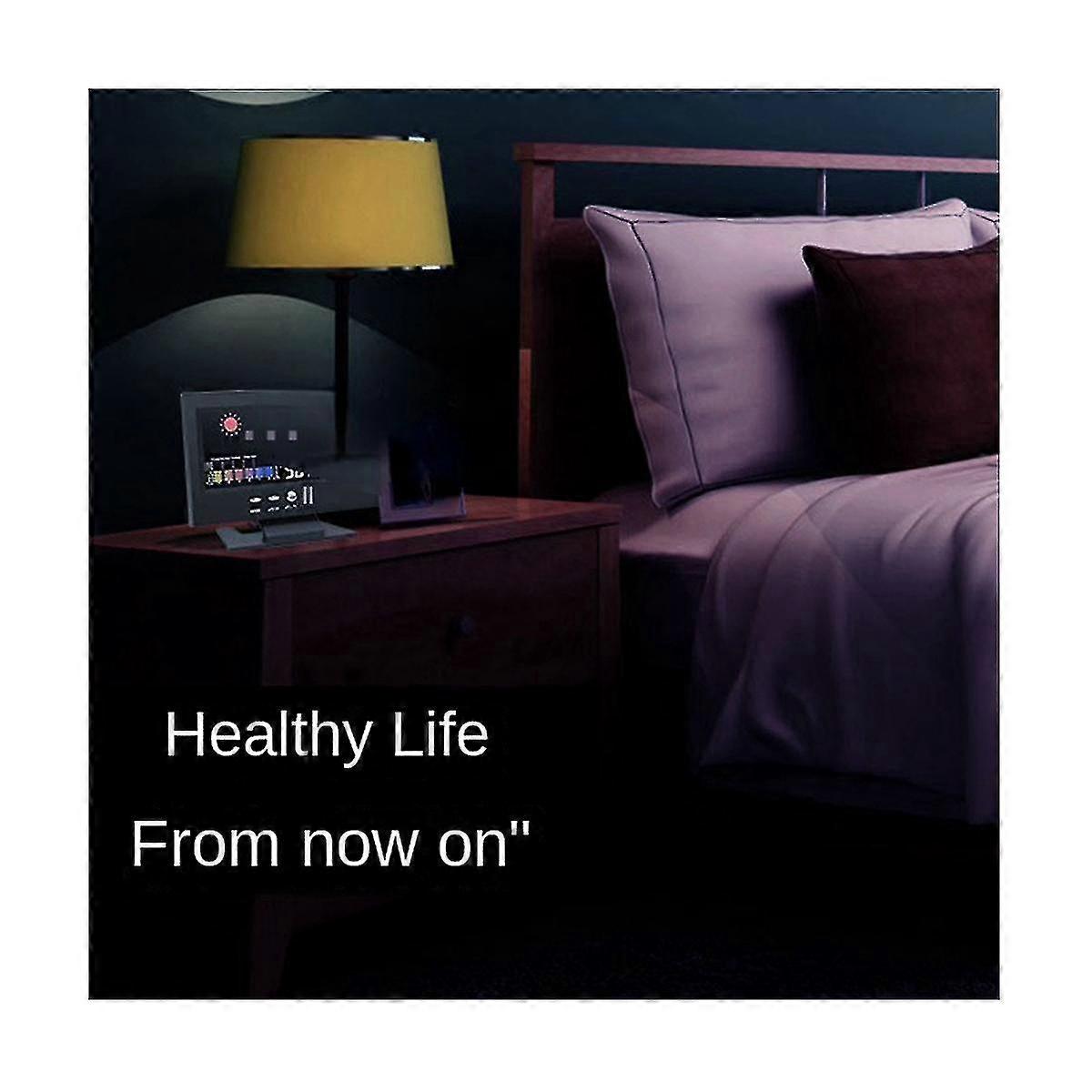 Lcd Color Screen Digital Snooze Alarm Clock Weather Forecast Station Temperature Humidity Time Date