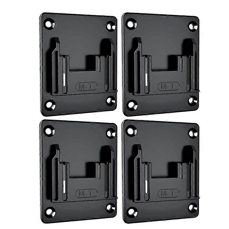 4 Pcs Tool Holder Mount Brackets Rack Tool Organizer Fixing Devices for 18V LXT Drill